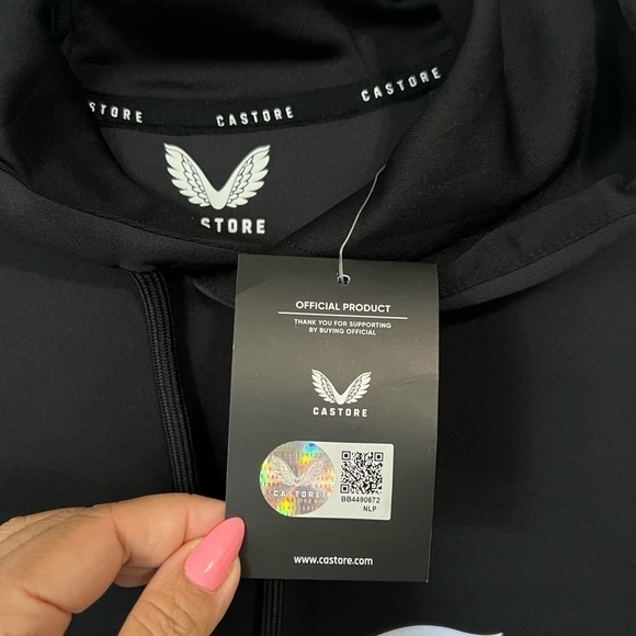 Castore, Rangers F.C. Men's Scuba Travel Hoody - Black. Size: M. NWT - Picture 8 of 15